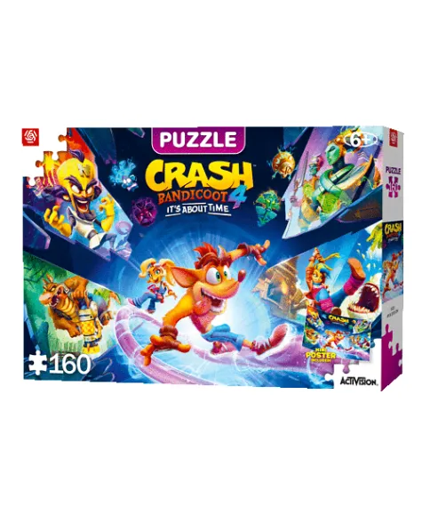 Puzzle Crash Bandicoot 4: It&#39;s About Time Puzzles 160 pcs.