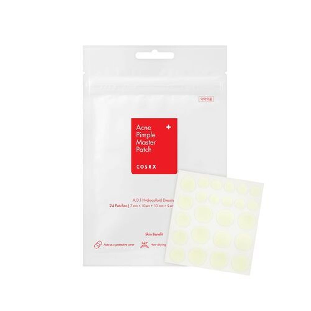 Cosrx Патчи против акне прозрачные - Acne pimple master patch, 24шт