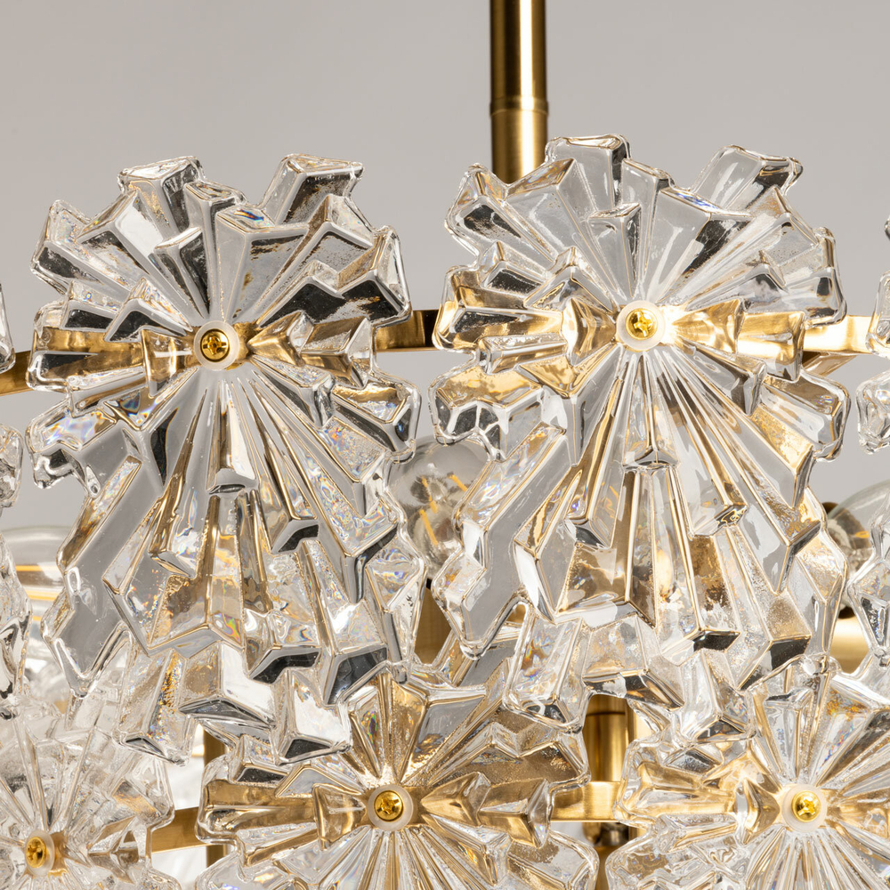 Люстра потолочная De City Бриз, 8 ламп E14, 480Вт, площадь освещения до 24м²