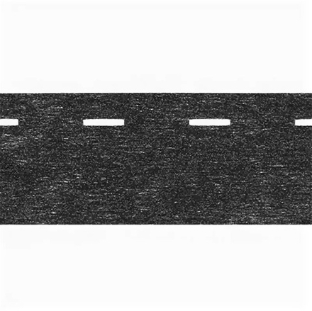 Клеевая корсажная лента  10-35, 5.5 см, цв.черный