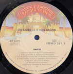 Виниловая пластинка Angel ‎– On Earth As It Is In Heaven LP