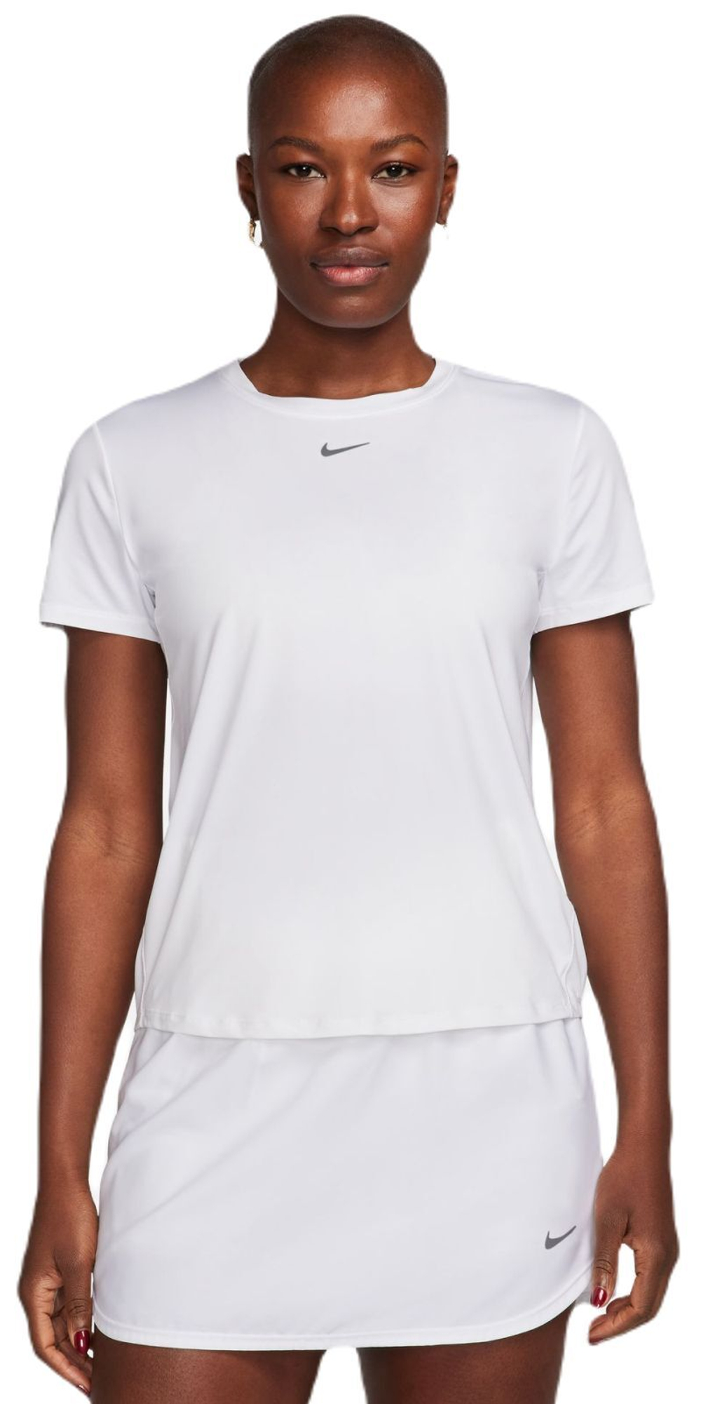Женская теннисная футболка Nike Dri-Fit One Classic Top - белый