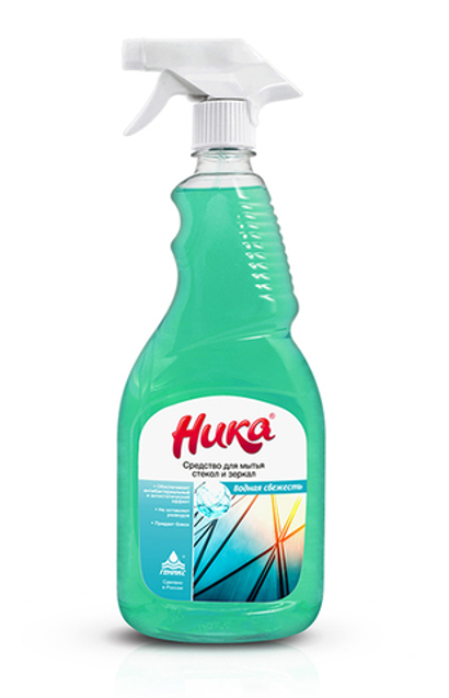 Средство для мытья стекол и зеркал «Ника»