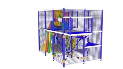 Детский игровой лабиринт Риф 10,75 м2 (4,3*2,5*2,9 м)
