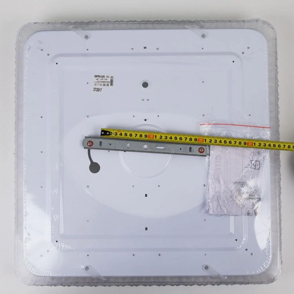 Citilux Кристалино Слим CL715K720 LED Люстра с диммером