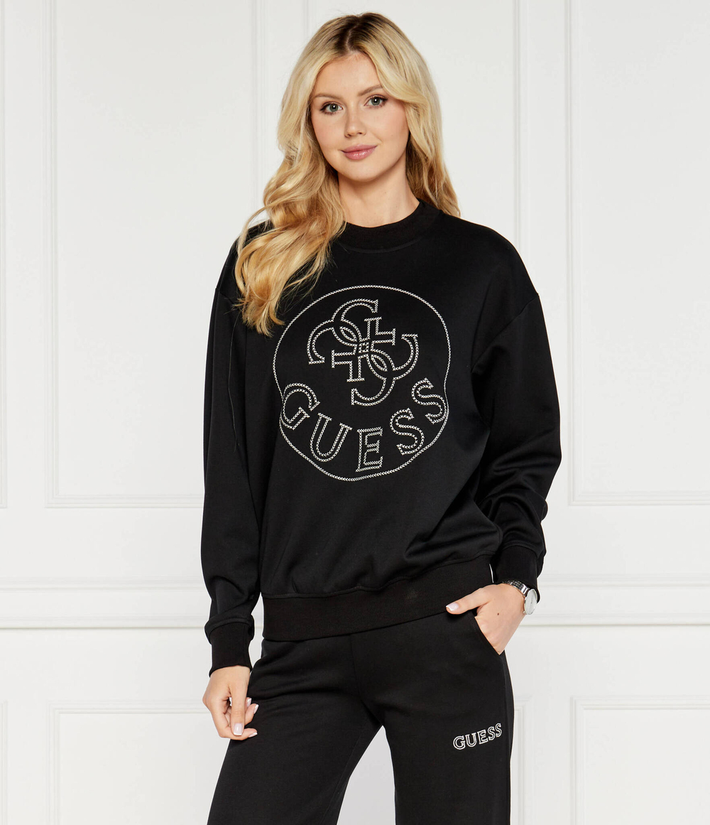 Худи NOÉMIE GUESS ACTIVE - черный(V4YQ03 KC3D2)