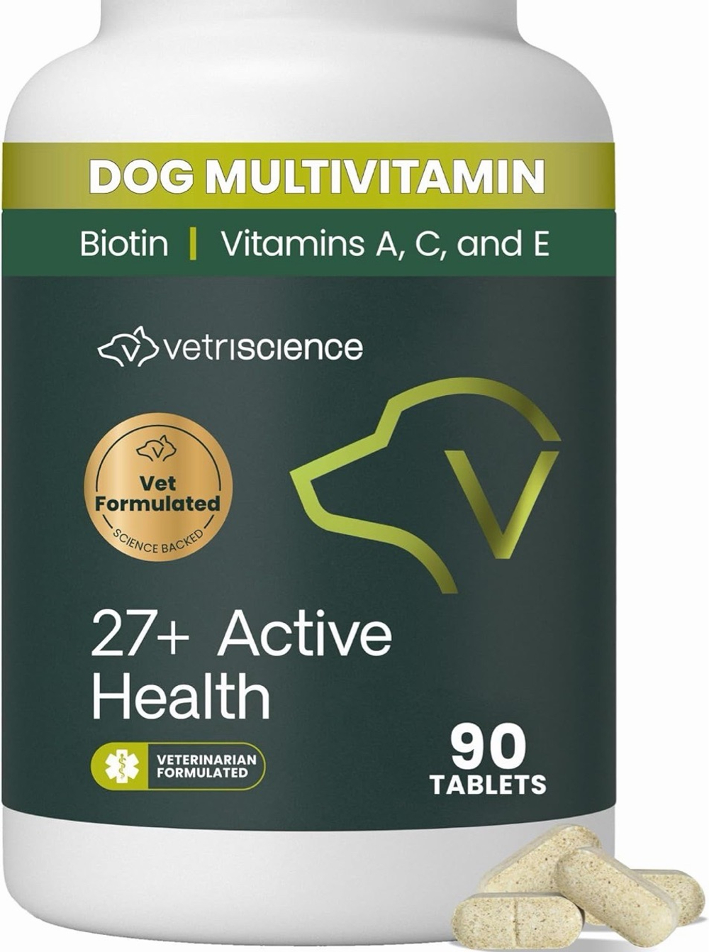 VetriScience Canine Plus Multivitamin витамины для собак уп.90 шт