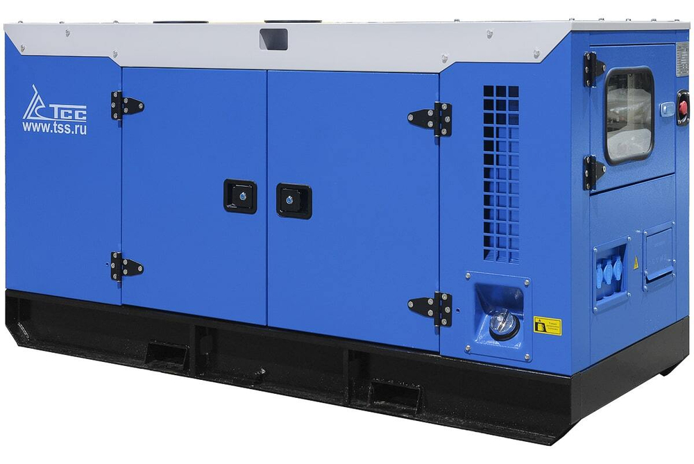Дизельный генератор TQc 18TS ST2 / Дизельный генератор ТСС АД-16С-230-1РКМ5 в шумозащитном кожухе