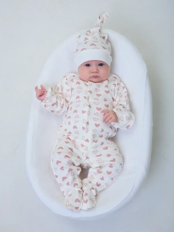 Комбинезон нательный для новорожденного