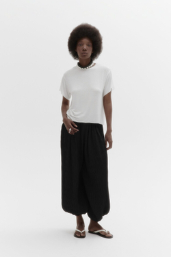 Футболка укороченная из тонкого трикотажа