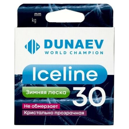 Леска DUNAEV ICE LINE 30m  0.10мм