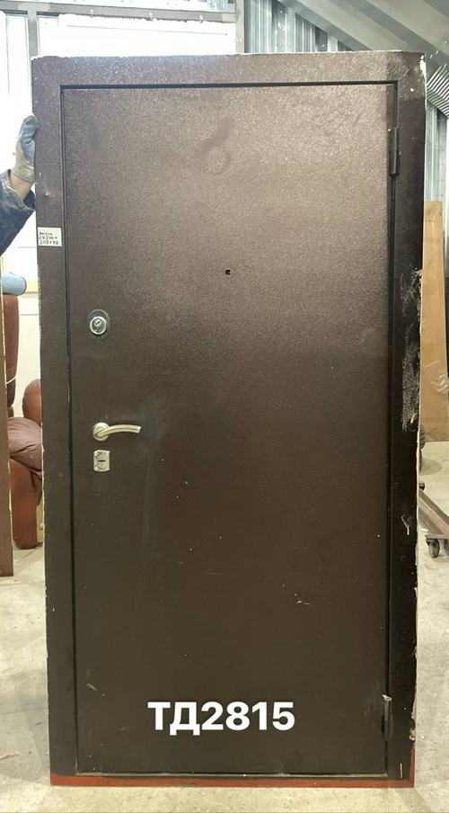 Дверь металлическая Б/У 207(в) х 97(ш) Входная