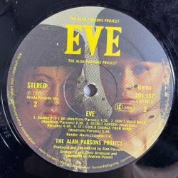Винтажная виниловая пластинка LP The Alan Parsons Project Eve (Germany 1979) Damned If I Do