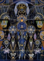 Цифровое панно ID Wall MICROCOSM BLACK