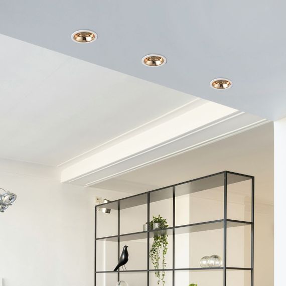 Встраиваемый светильник Crystal Lux CLT 081C WH-GO