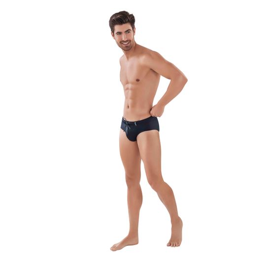 Мужские плавки черные Clever Moda BAHIA SWIMSUIT BRIEF 089111