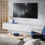 Накладка для розетки TV+RJ45 кат. 6, (хлопок) Voltum S70 VLS002713