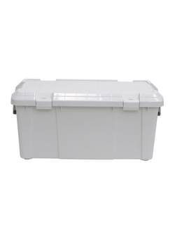 Ящик экспедиционный IRIS HD BOX SOLID CONTAINER SC800D серый, 64 литра 80x38x38 см.