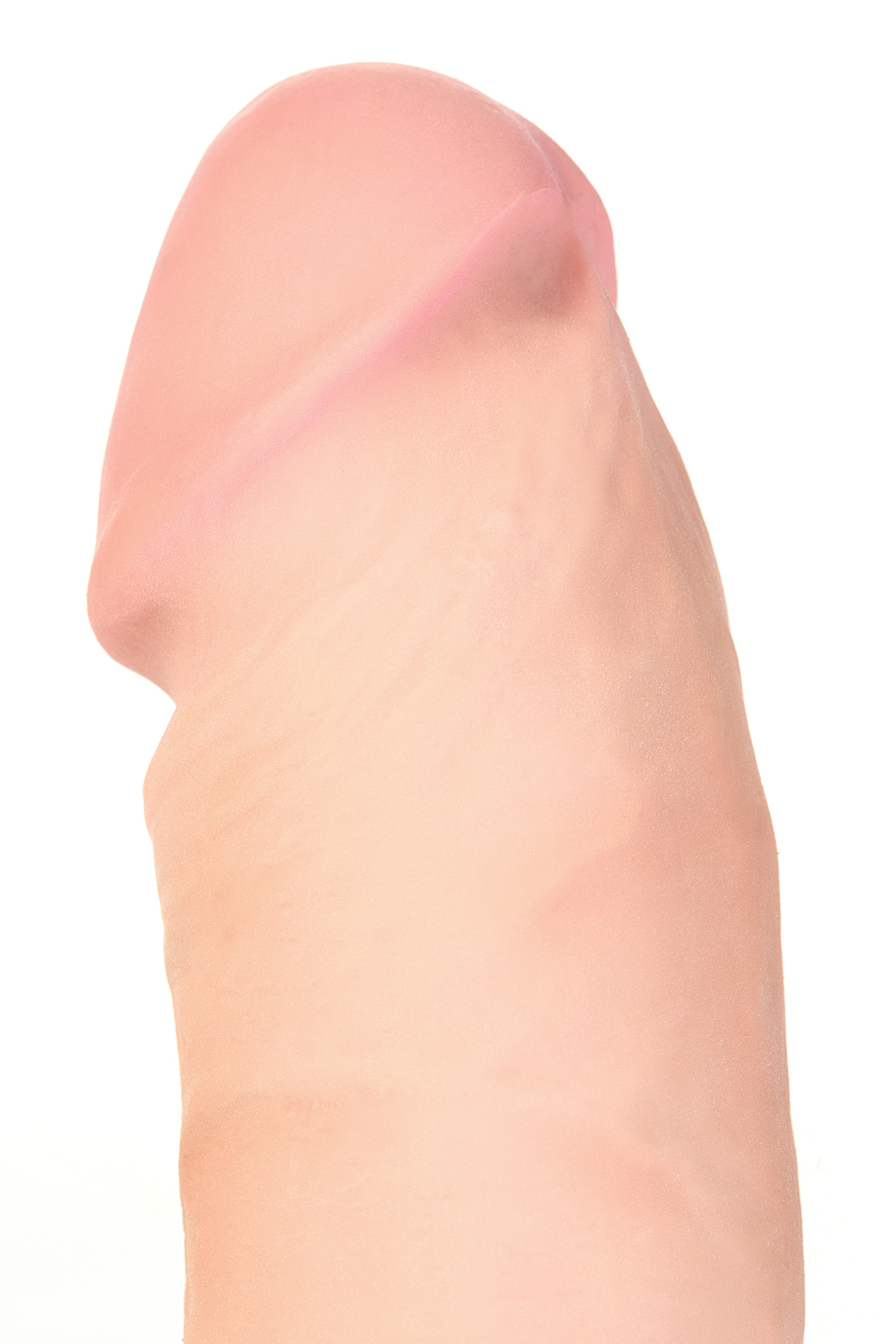 Вибратор 7 режимов вибрации на присоске телесный RealStick 18 см