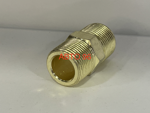 Латунный соединитель шланга для мойки М22х1.5 14м / 15мм (Переходник штуцер-штуцер) (за 1 шт.) Оптом