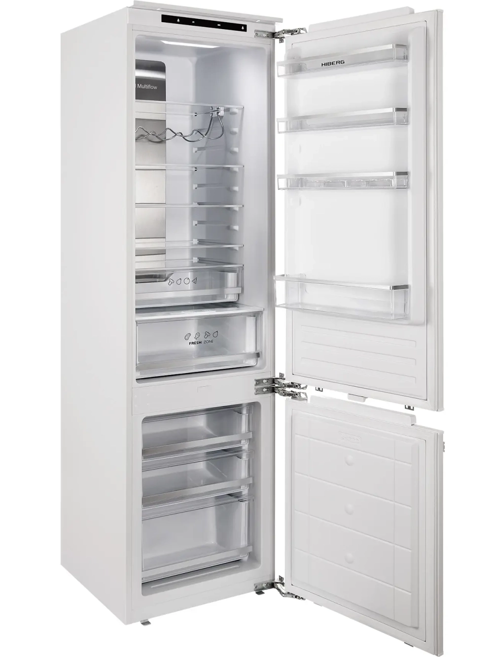 Встраиваемый холодильник Hiberg i-RFCB 520F NFW