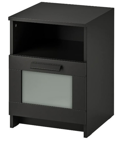 Тумба прикроватная Ikea Brimnes, черный