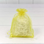 Мешочек 9х12см Органза (Желтый)