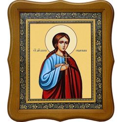 Вера Римская Святая мученица. Икона на холсте.