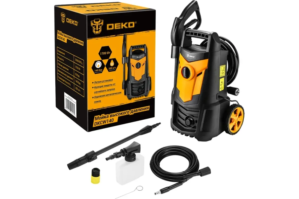 Мойка высокого давления Deko DKCW140