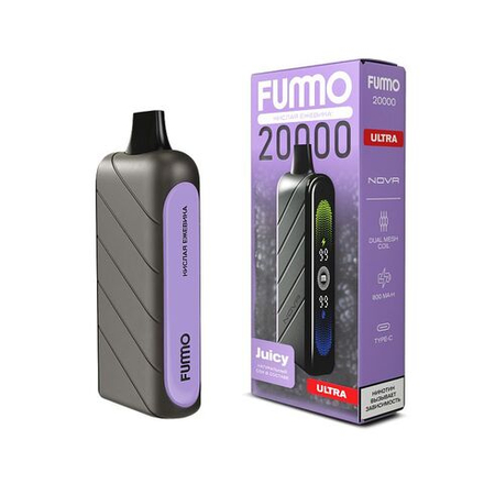 Fummo Nova Ultra Кислая ежевика 20000 затяжек 20мг (2%)