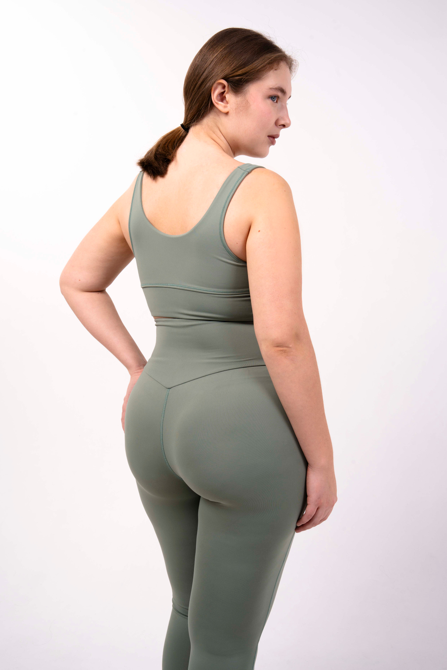 Спортивные леггинсы из бифлекса