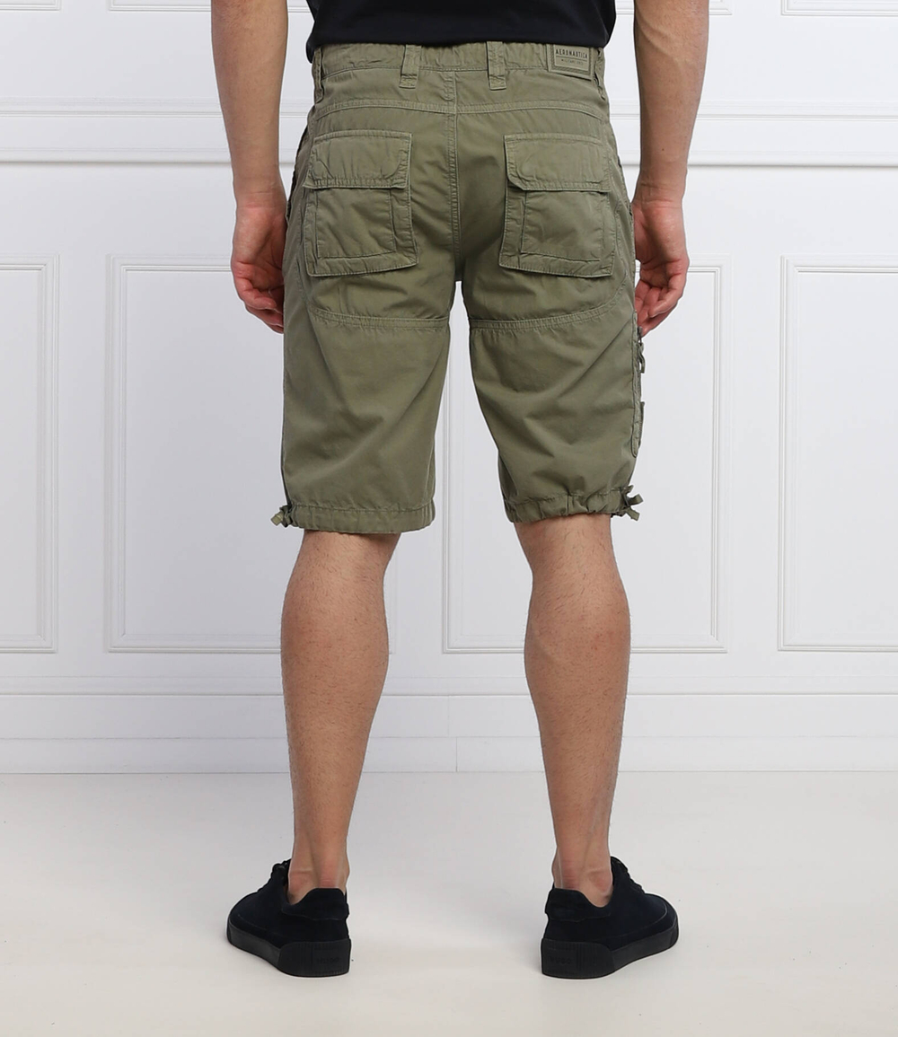 Шорты Aeronautica Militare - зеленый(BE041CT1122)