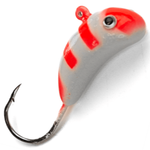 Блесна-мормышка ЖОР "Сомик" цветная флуоресцентная (25мм, 12гр, 5шт/уп)