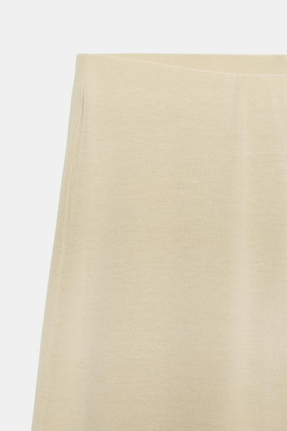 ZARA СТРУЯЩИЕСЯ БРЮКИ-ПАЛАЦЦО, ПЕСОЧНЫЙ