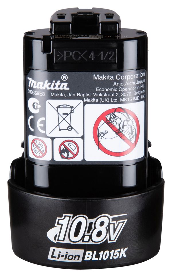 Аккумулятор BL1015K Makita 1913U9-9 Li-ion 10.8 Вольт, 1.5 Ач