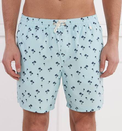 Шорты для плавания Guess Underwear - бирюзовый(F4GT10 WG2D2)