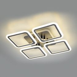 Citilux Марсель Смарт CL232A145E RGB Умная люстра Чёрная