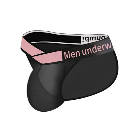 Мужские трусы танга черные PUMP! MP269-2