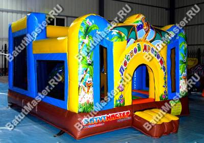 Надувной батут "Лесной дракон"