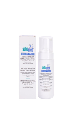 Sebamed Clear Face - очищающая пена /   150  ml  / GTIN 4103040138118