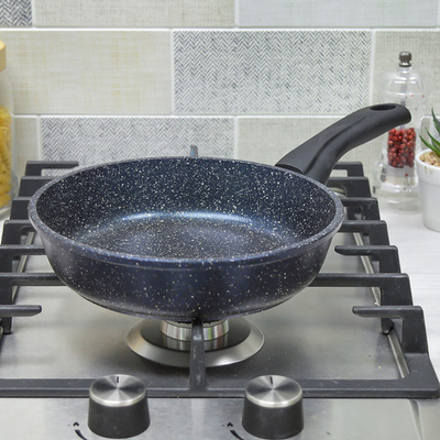 Сковорода 20см Сияние Blue с несъемной ручкой, с2051Bl