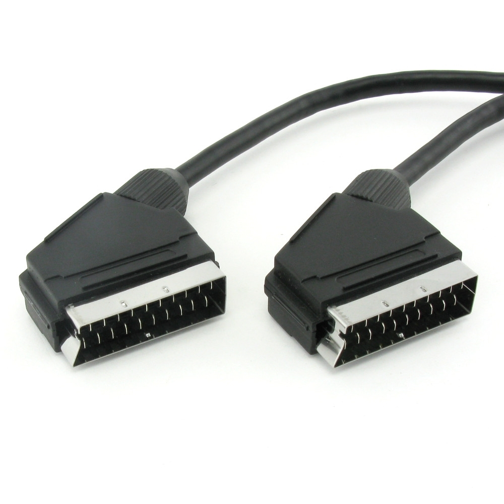 Видеошнур Скарт Scart - Скарт Scart, 21pin 1,2м