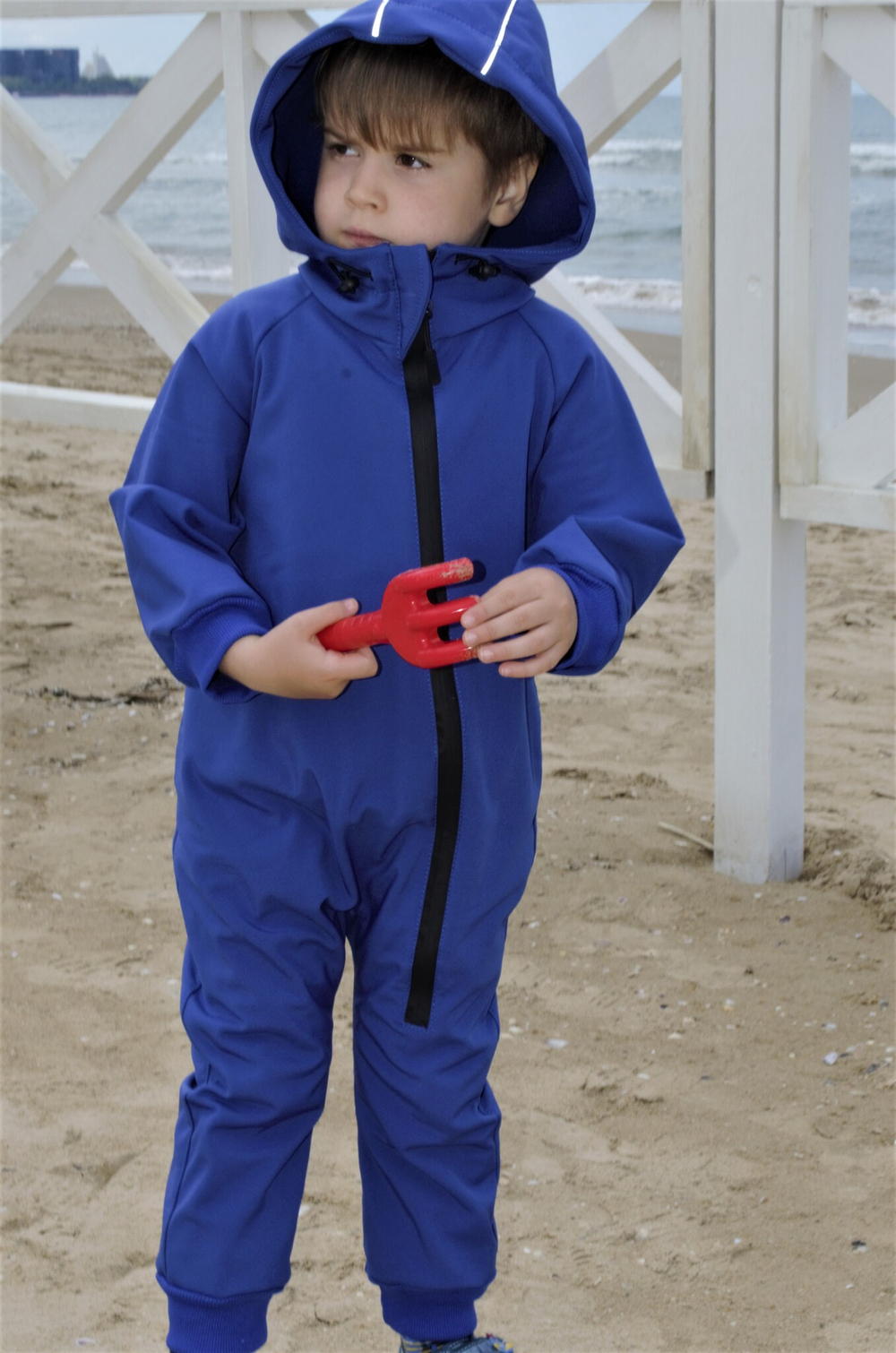 Mokosh Overalls Softshell Azure