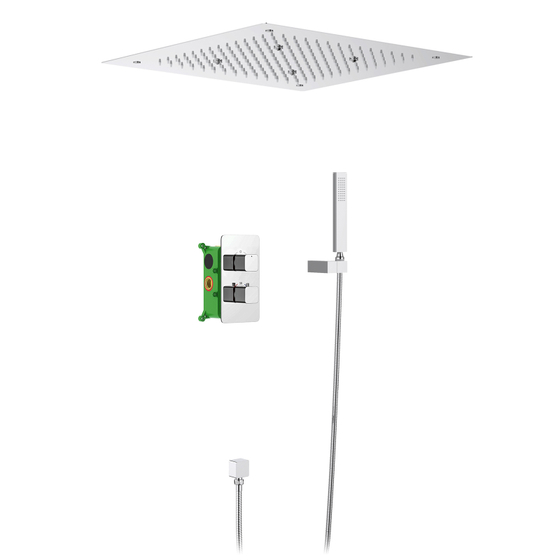 Душевая система встроенная с термостатом Petruma SX-5029/00SM Хром