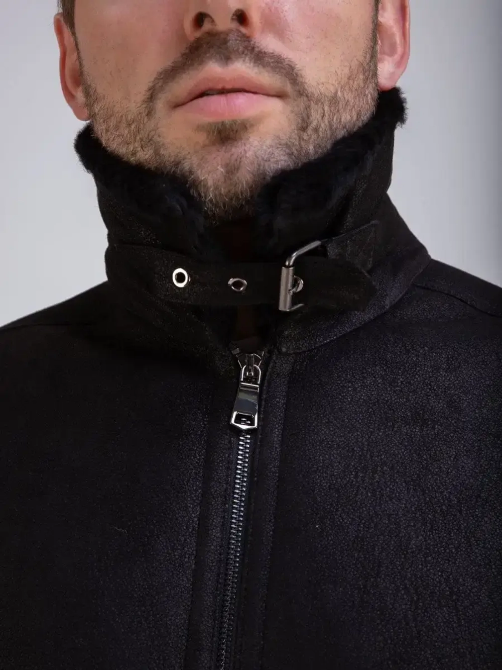 Дубленка мужская натуральная зимняя Турция