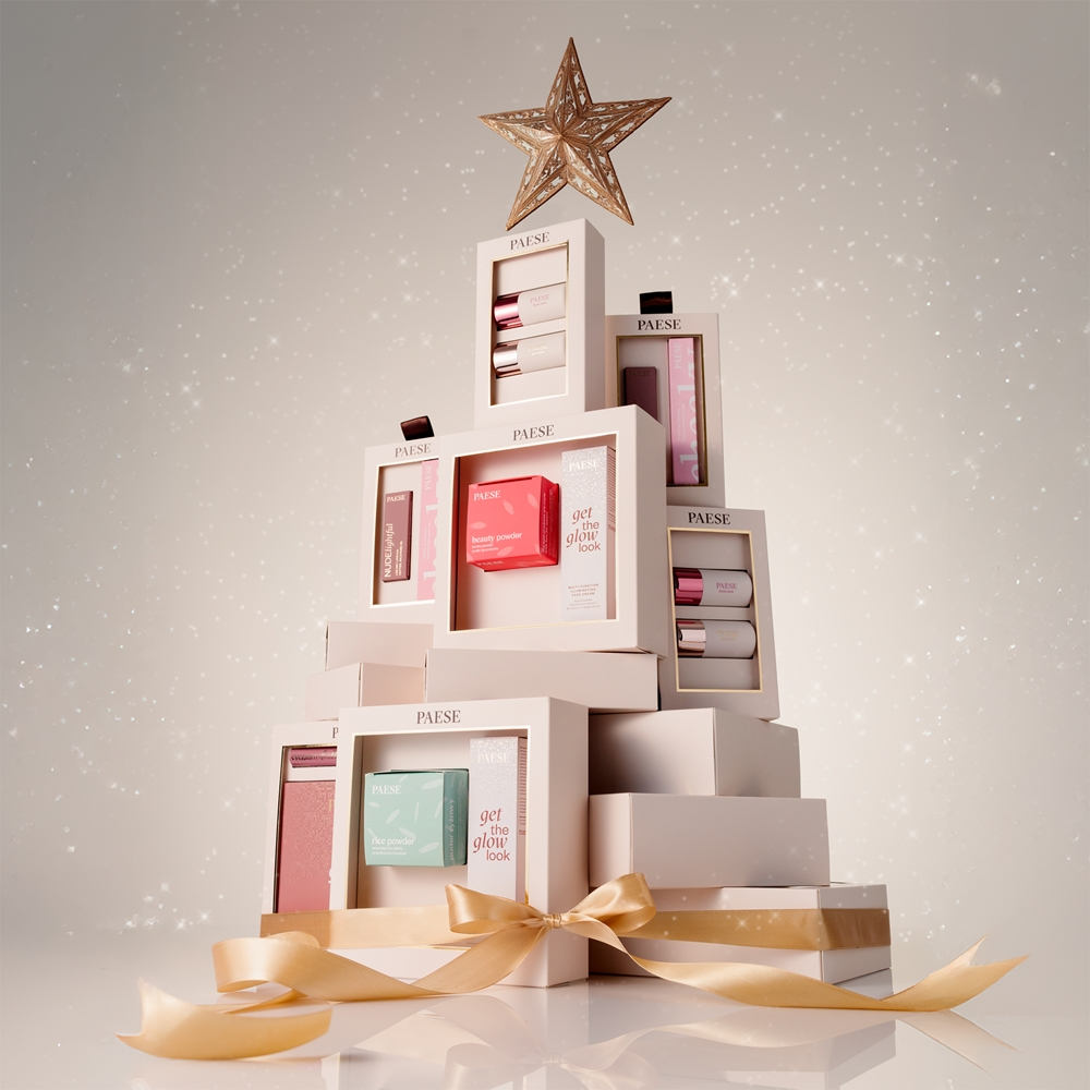 Paese Giftset Double Glow Look - Подарочный набор косметики, 0