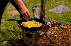 Походная печь для палатки Woodlander 1G 910230 Камин - 2 окна Large