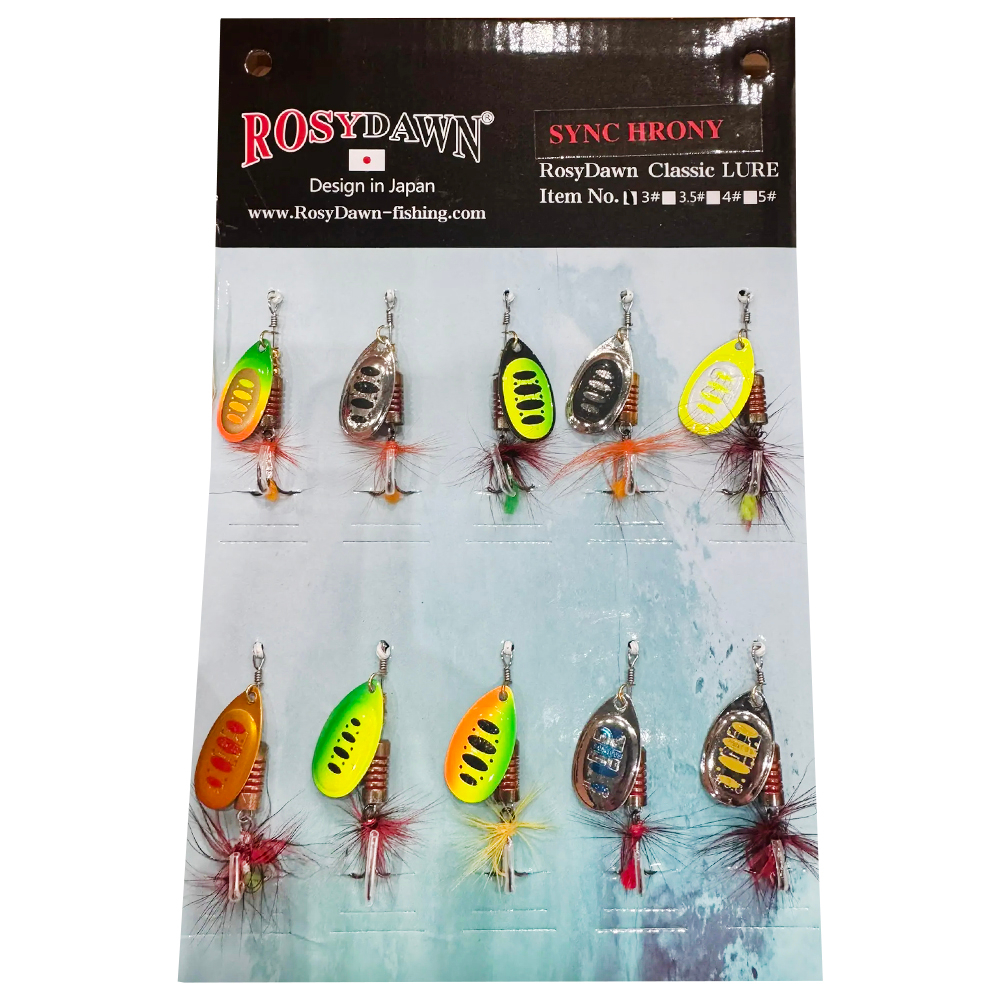 Набор №3 блесен SP-04 NО 09 №114