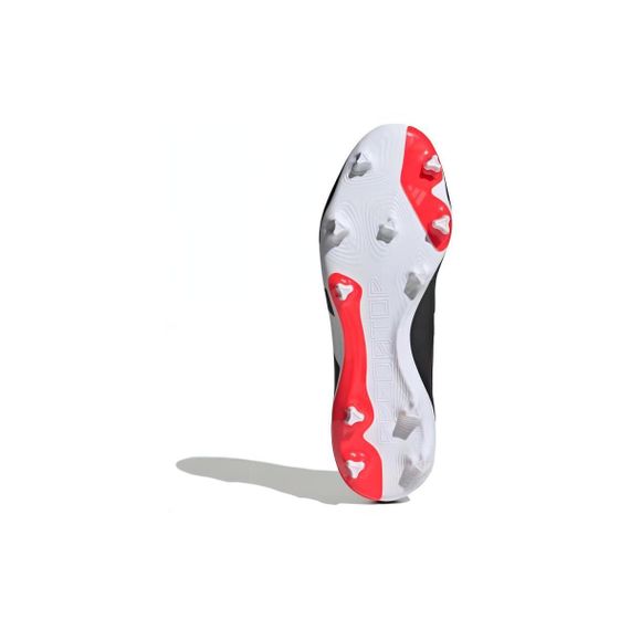 Футбольные бутсы Adidas PREDATOR LEAGUE Низкие Черно-красные кроссовки