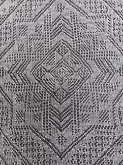 Оренбургский пуховый платок-паутинка А140-01 белый отбеленный